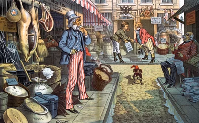 Paz, pero no negocios. 1885